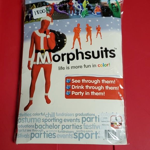 santa morphsuit